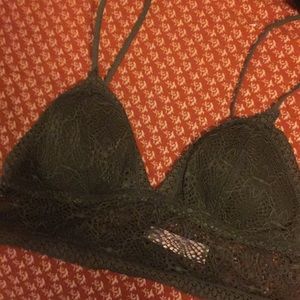 Olive Green Bralette